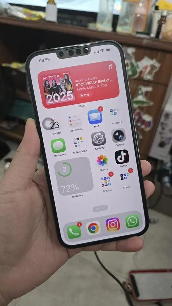 Iphone 13 pro max 512gb sierra blue second