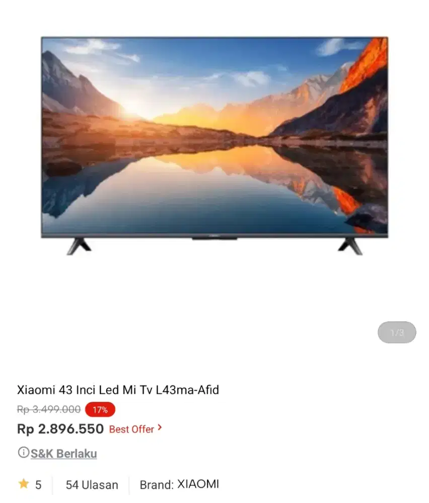 smart tv promo bisa cicilan syarat ktp tanpa dp
