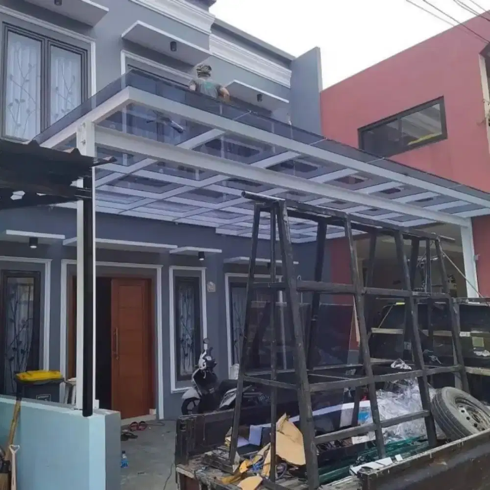 Kanopi atap solarplat