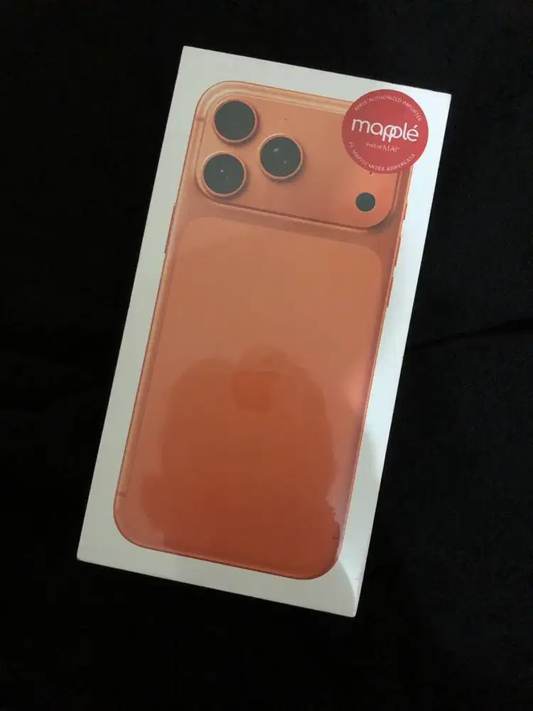 iphone 17 pro max ( BNOB )  masih gress