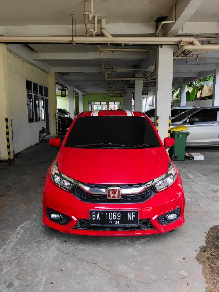 Honda Brio Satya 1.2E Matic A/T Merah 2018