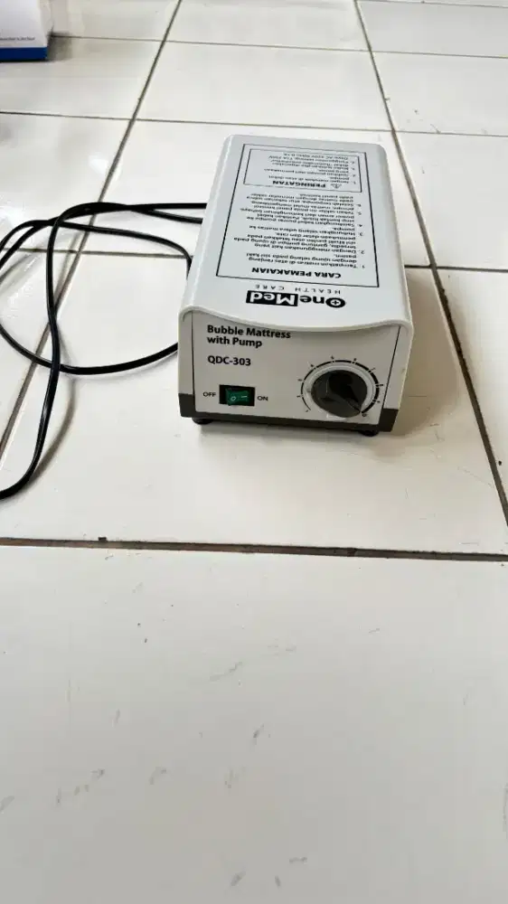 ONEMED ALAT PUMP BUBLE MATTRESS , pengisi udara pompa