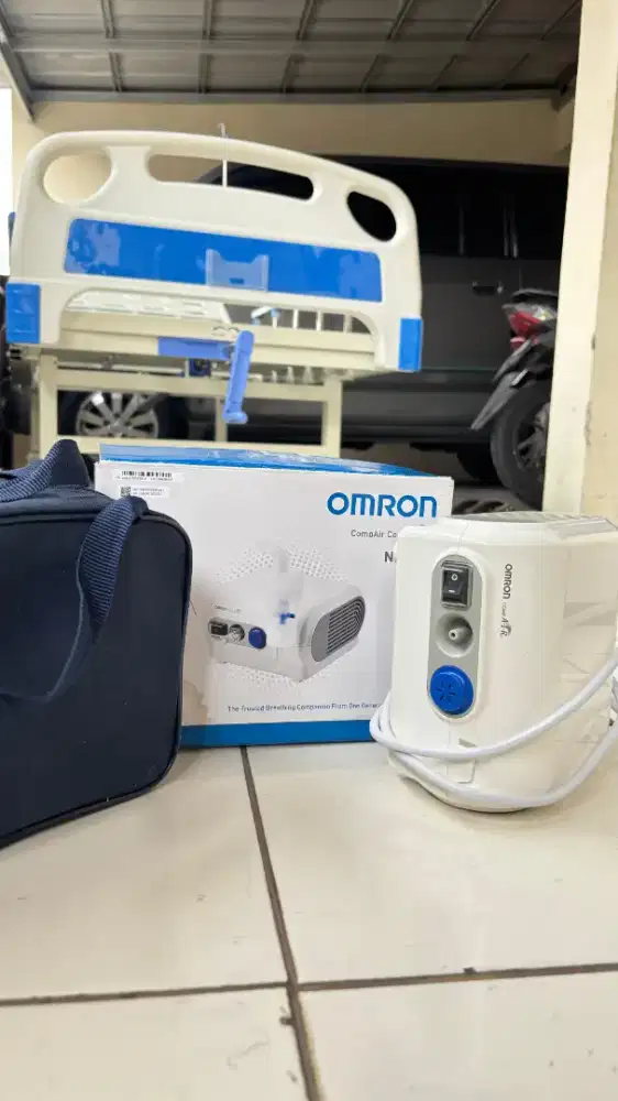 OMRON COMPAIR COMPRESSOR NEBULIZER NE - C28 ALAT TERAPI UAP PERNAFASAN