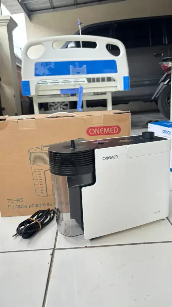 ONEMED 7E-B5 SUCTION PUMP ALAT PENGHISAP LENDIR / DAHAK PORTABLE