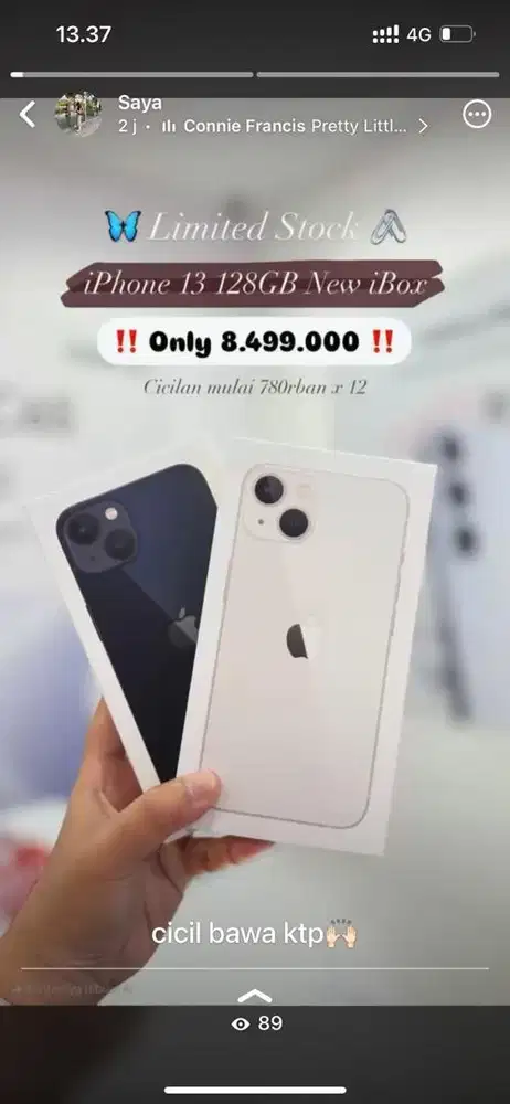 Iphone 13 cicilan 0%