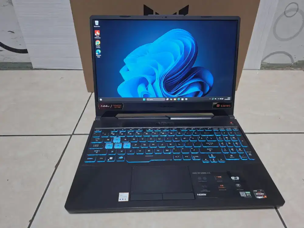 LAPTOP ASUS TUF A15 FA506ICB PROCESSOR AMD RYZEN 7 4800H RAM 16GB