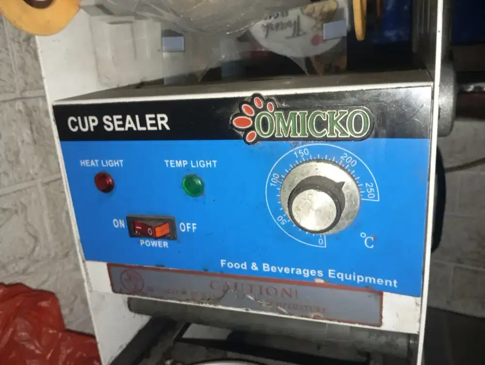 JUAL CPT MESIN PRESS GELAS OMICO