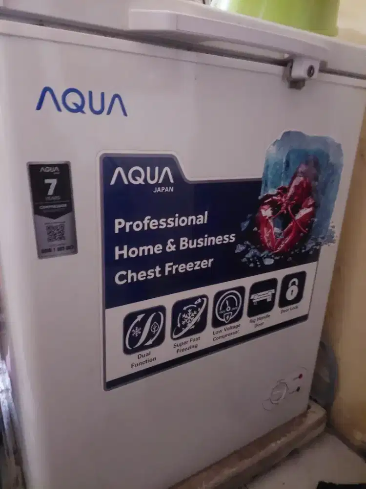 Dijual cepat AQUA Electronik-Freezer 1 pintu