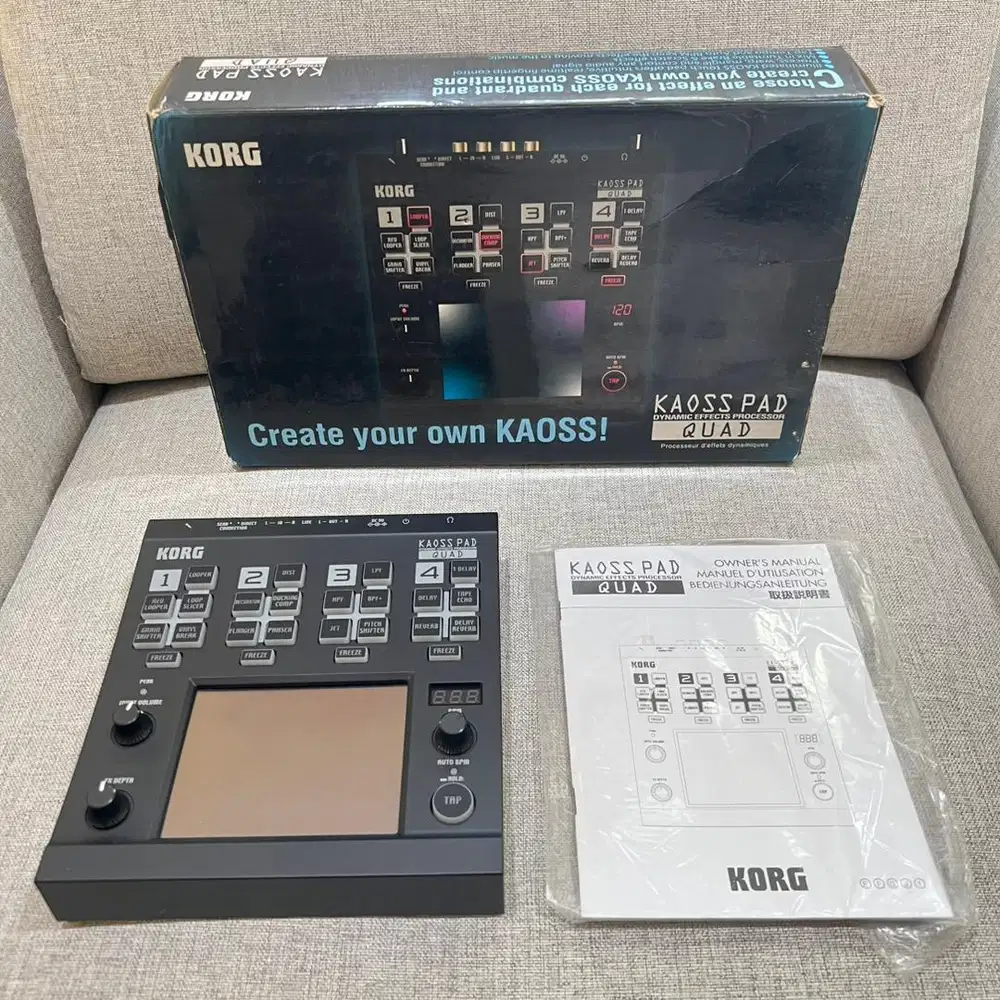 KORG KAOSS PAD QUAD - Dynamic Effect Processor