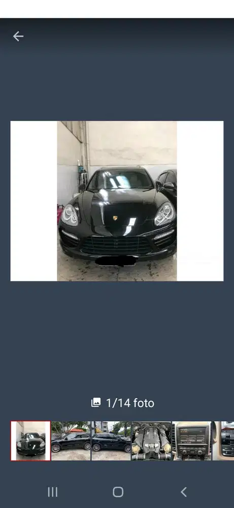 Porsche Cayenne 2011 Bensin