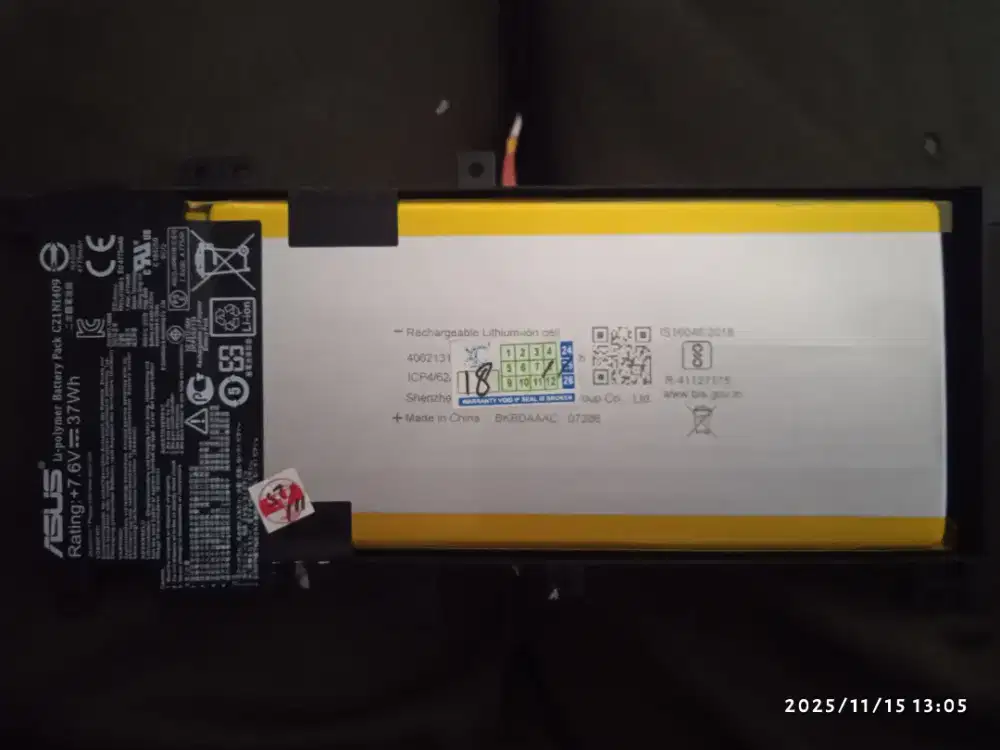 Batre Laptop Asus A455L Ori