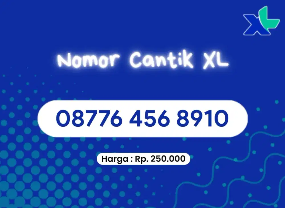 Nomor Cantik XL Seri Naik Berurutan