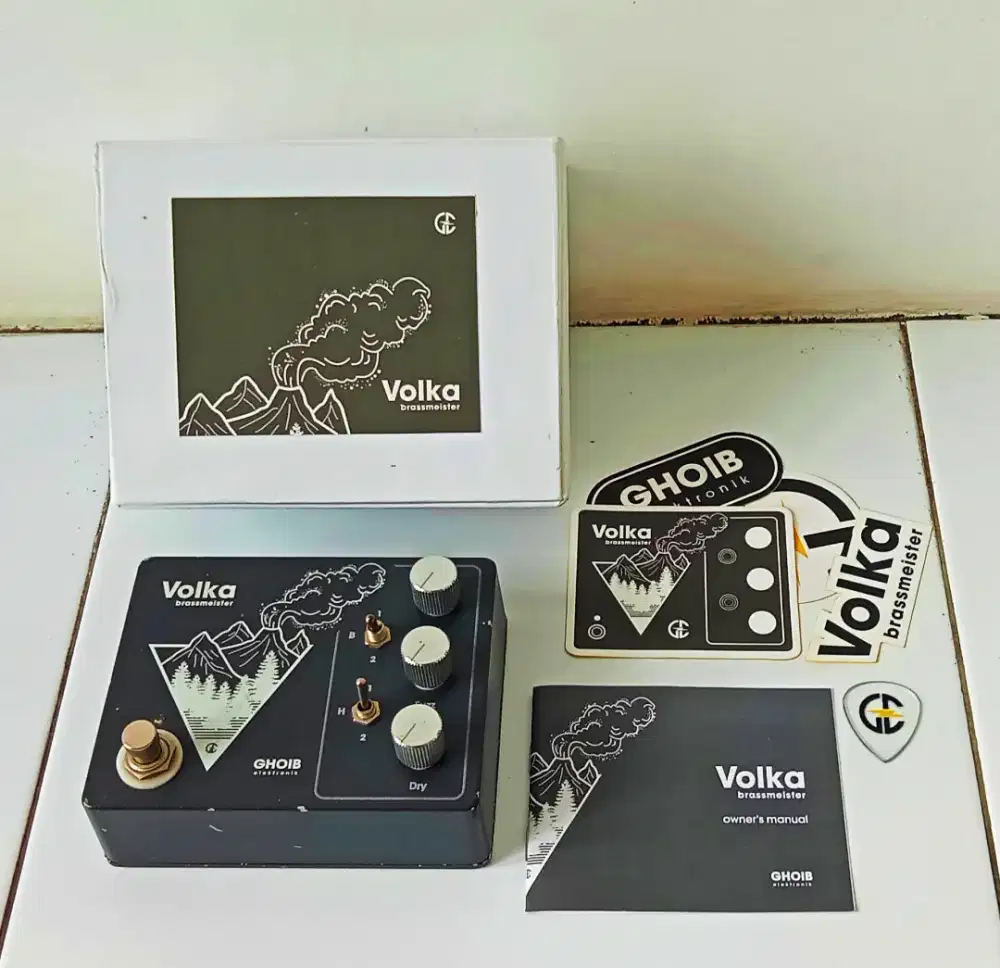 Efek Gitar Volka Brassmeister Fuzz