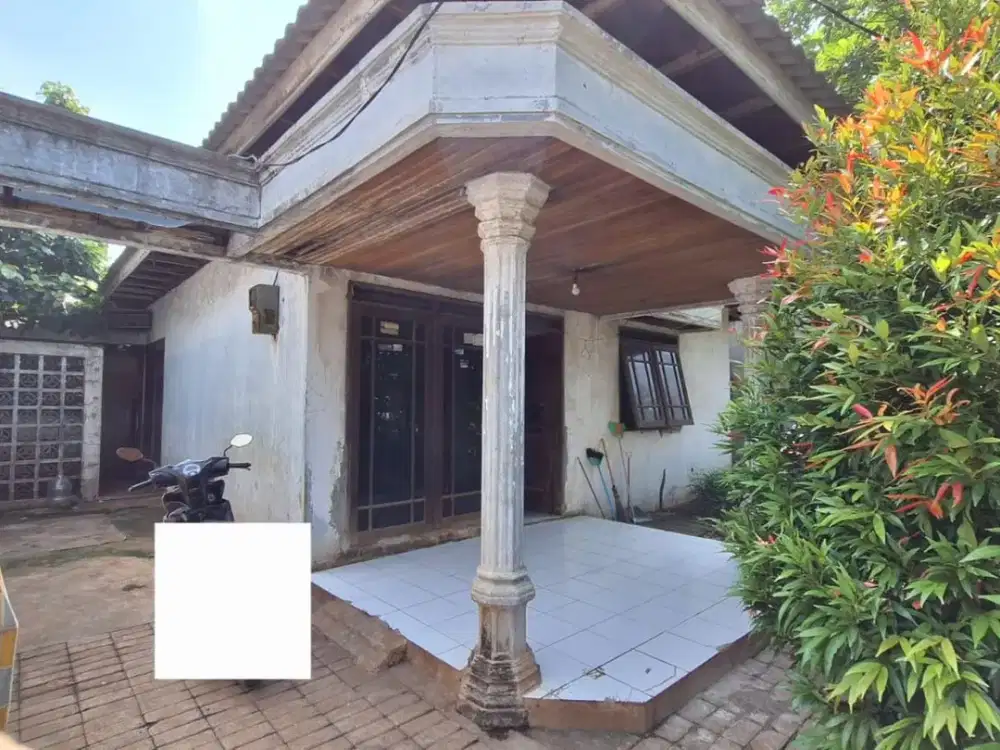 DIJUAL RUMAH TUA PINGGIR JALAN DI PULOGEBANG PERMAI JAKARTA TIMUR
