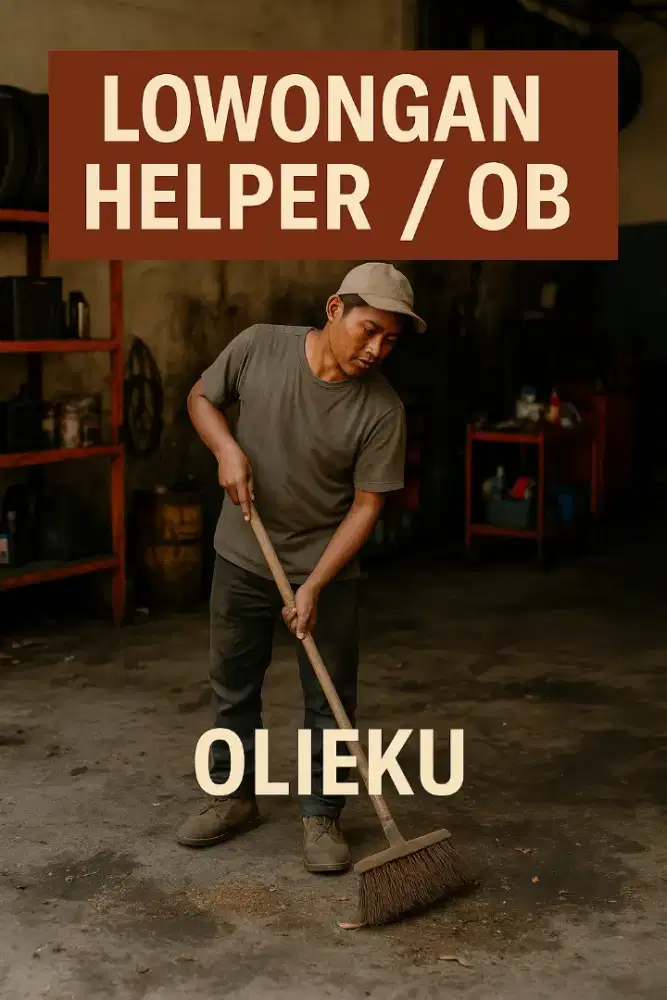 DIBUTUHKAN SEGERA HELPER / OB