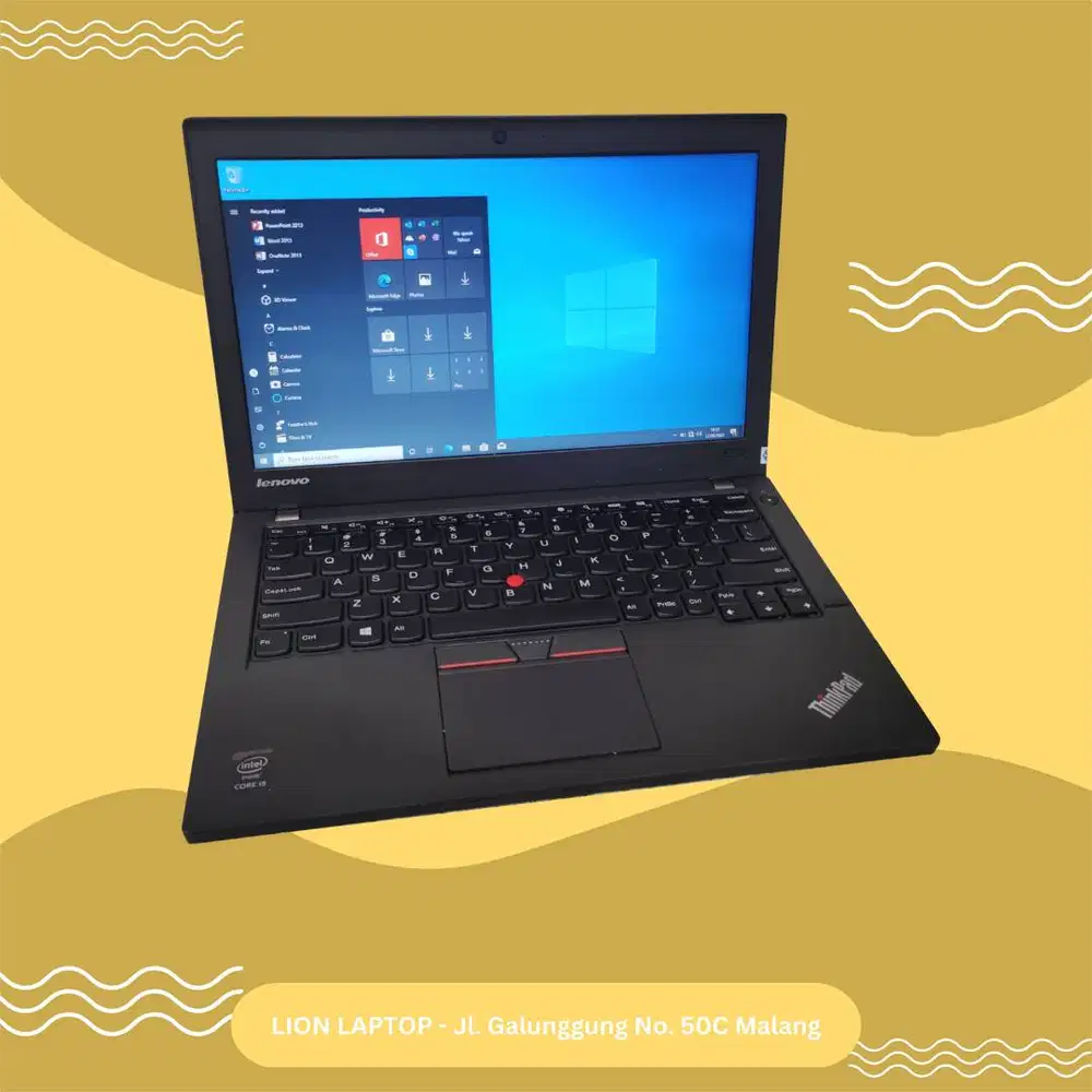 RAM 8GB SSD 256GB Core i5 Lenovo Thinkpad X250 [23|11]