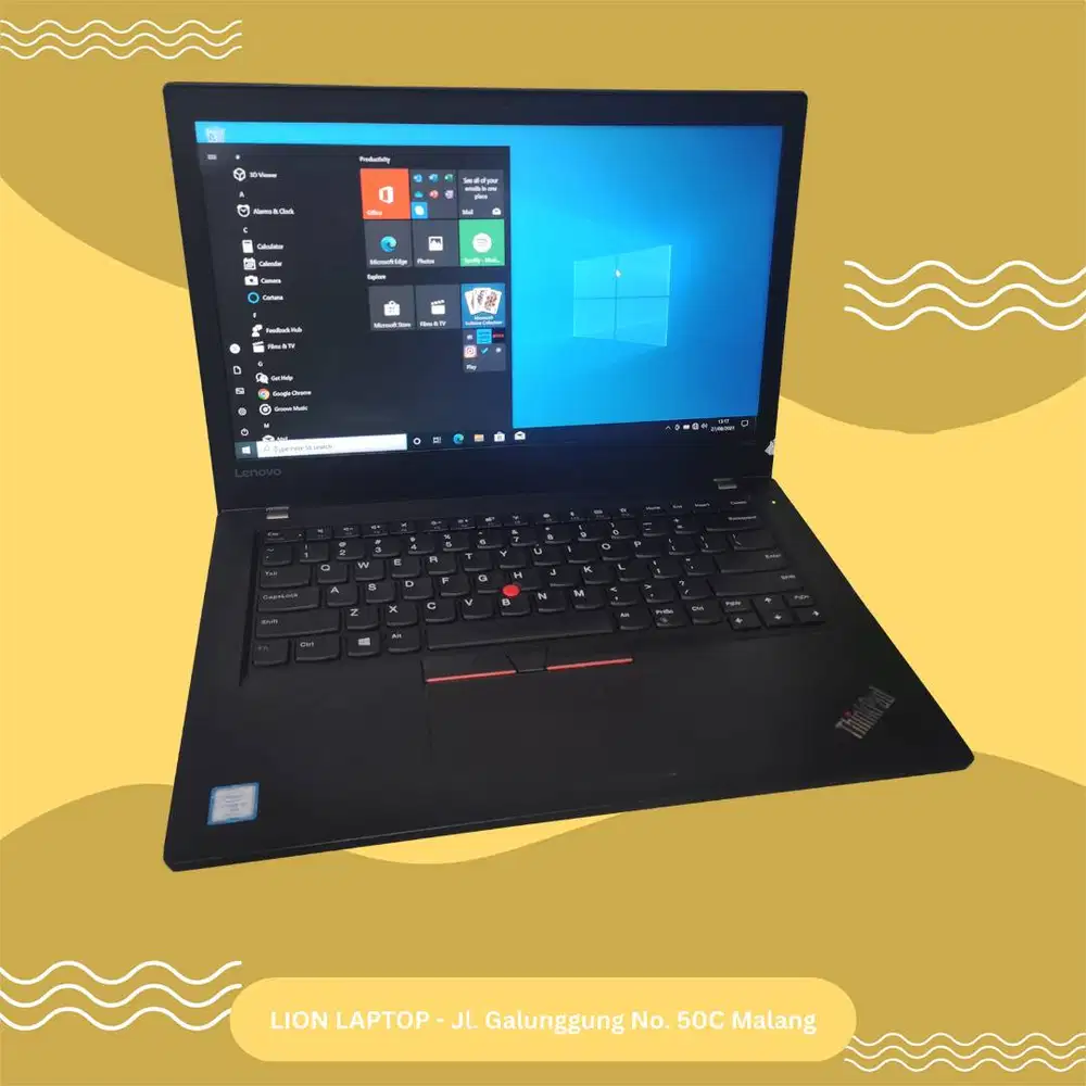 RAM 16GB Core i5 Gen7 SSD 256GB Lenovo Thinkpad T470 [23|11]