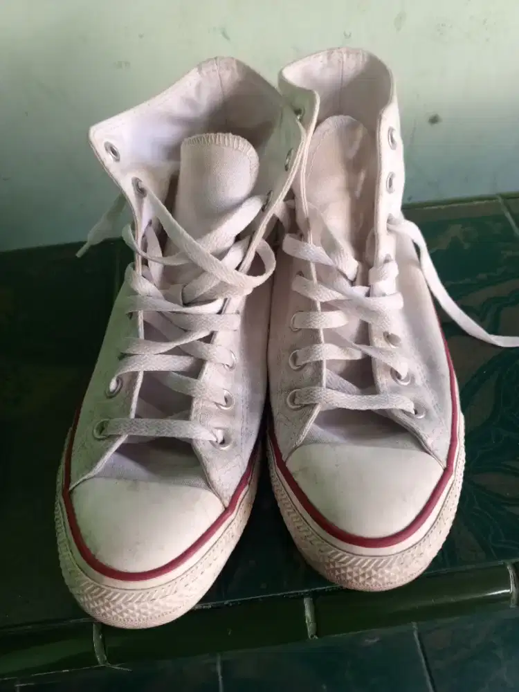Converse chuck taylor high full white