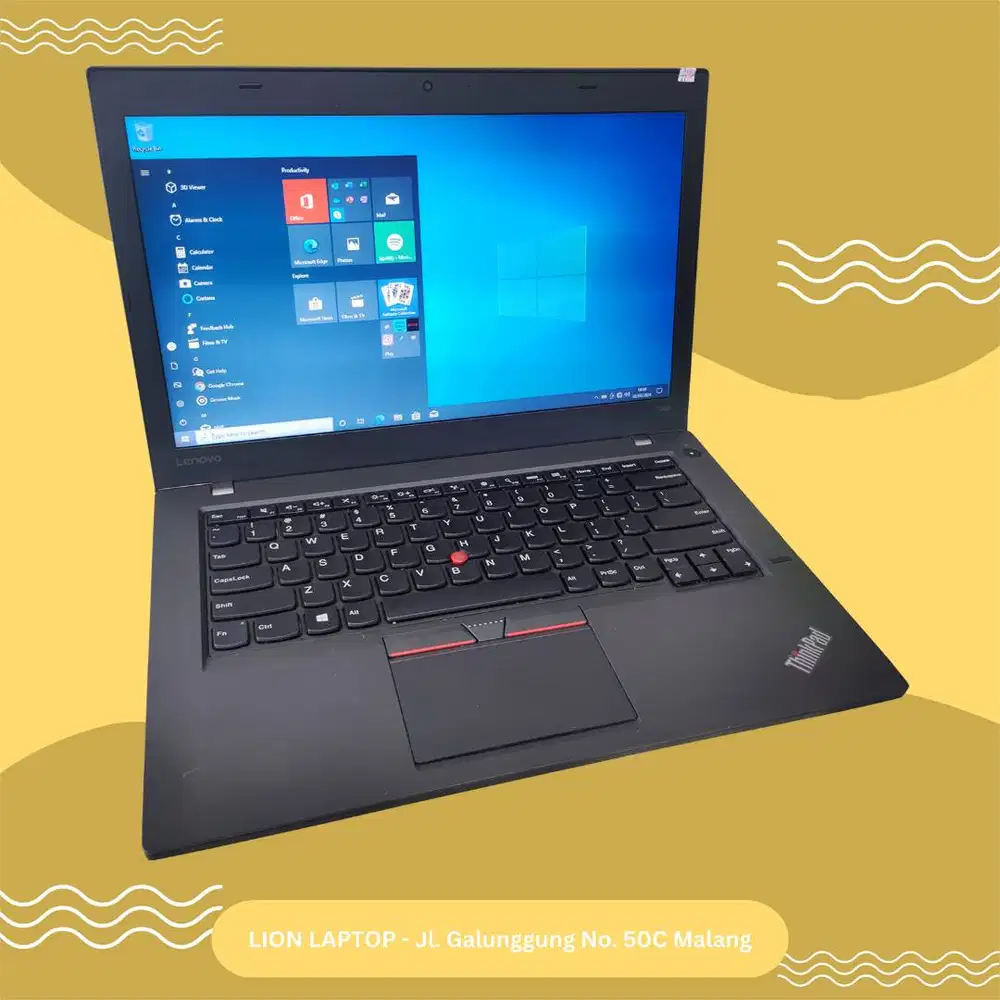 RAM 8GB Core i5 SSD 256GB Lenovo Thinkpad T460 [23|11]