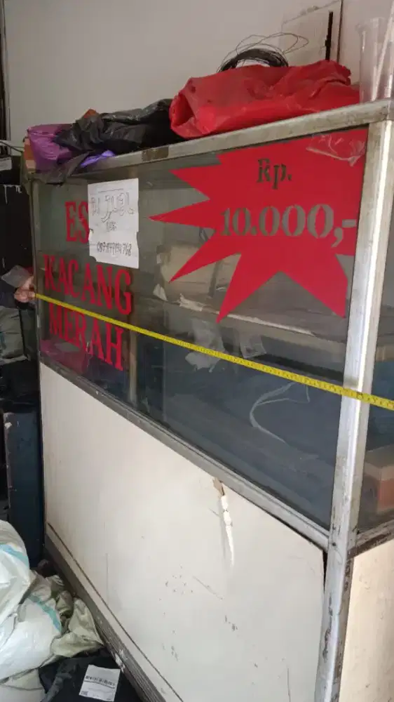 Gerobak / etalase roda