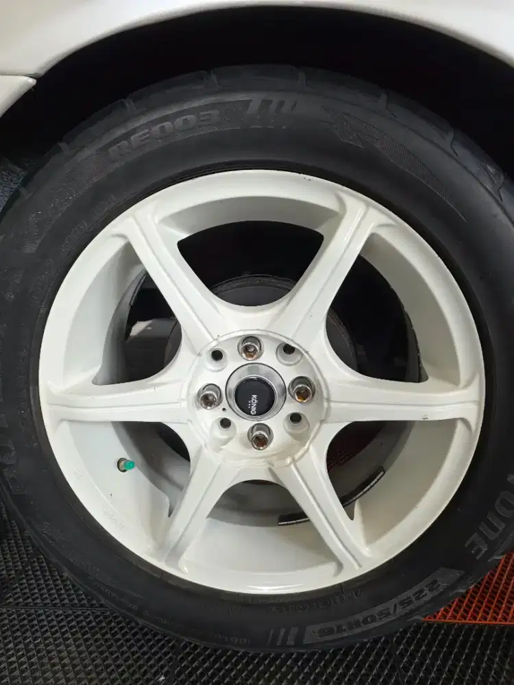 Velg ring 16 4x100 , 4x114 putih