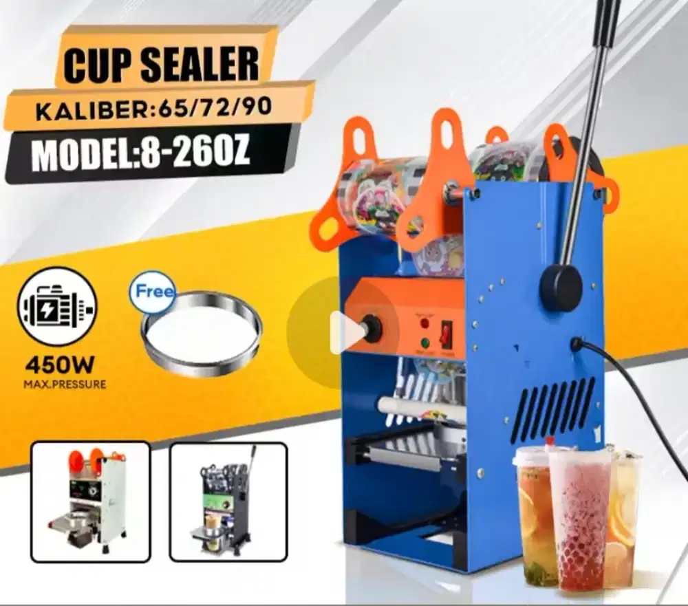 Mesin press gelas cup plastik