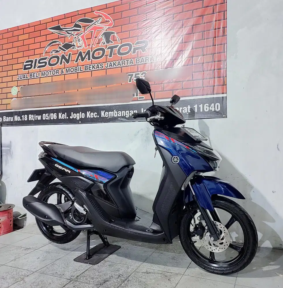 Seperti baru! YAMAHA mio GEAR 125 FI LED 2024 m3 s z Pajak panjang