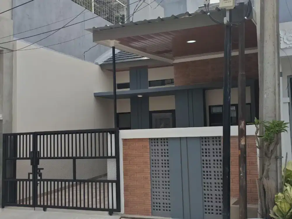 DIJUAL RUMAH BANGUNAN BARU DI TAMAN HARAPAN BARU BEKASI