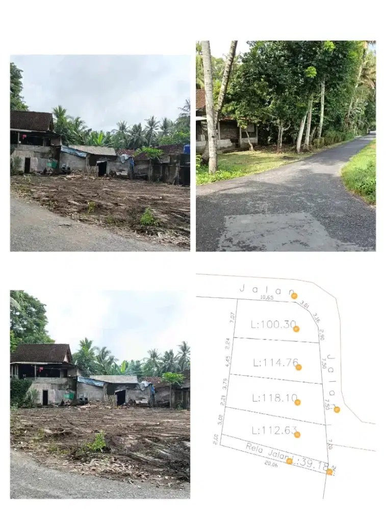 Tanah Murah dekat RS UII , 6 km Paseban, RS PKU Bantul