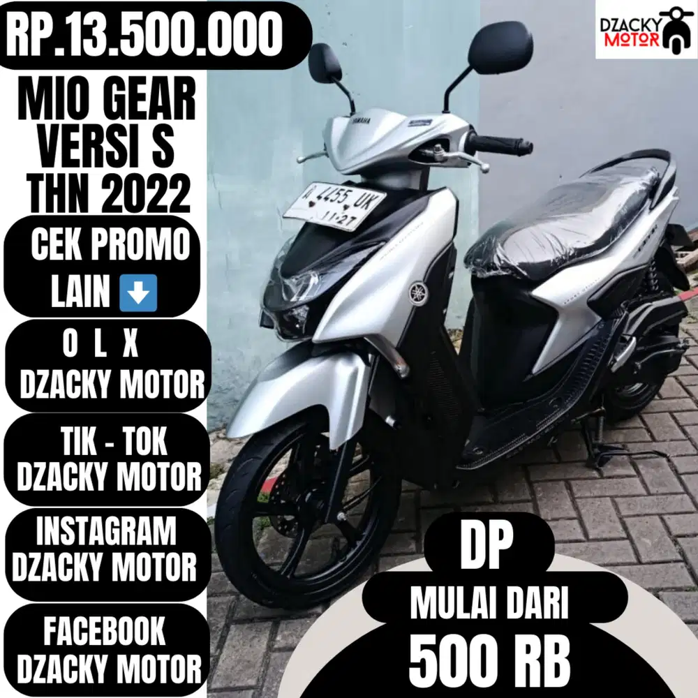MIO GEAR VERSI S THN 2022 SECOND LIKE NEW