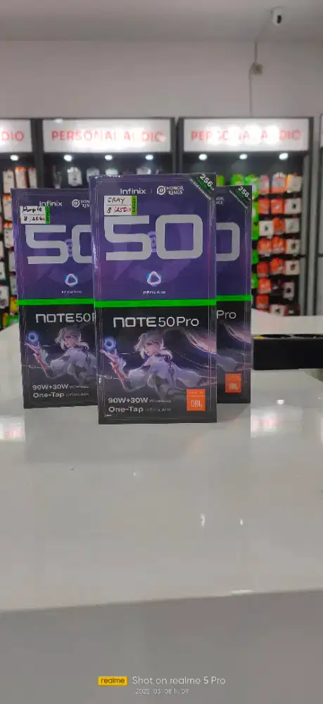 PROMO GEDEN INFINIX NOTE 50 PRO RAM 8/256