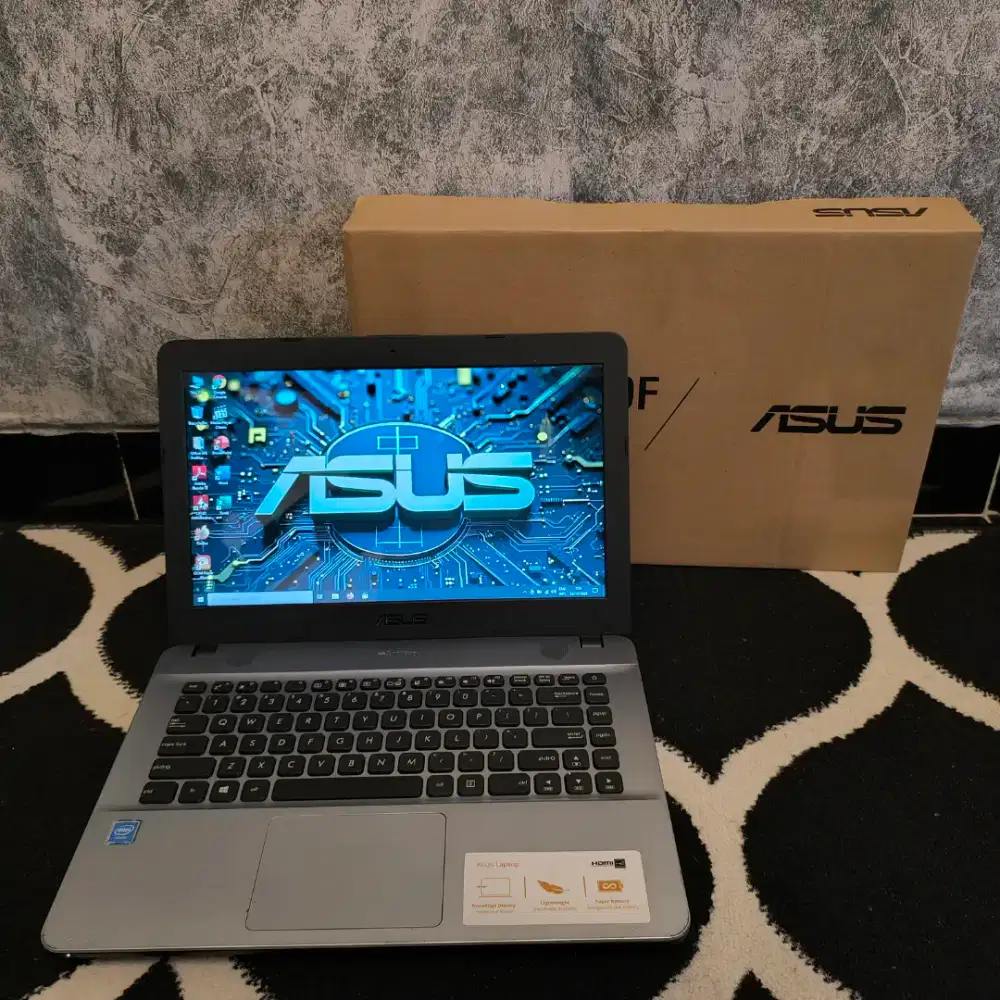 Laptop Asus X441 Celeron N4000 cocok utk Pelajar, Kuliah & Officer