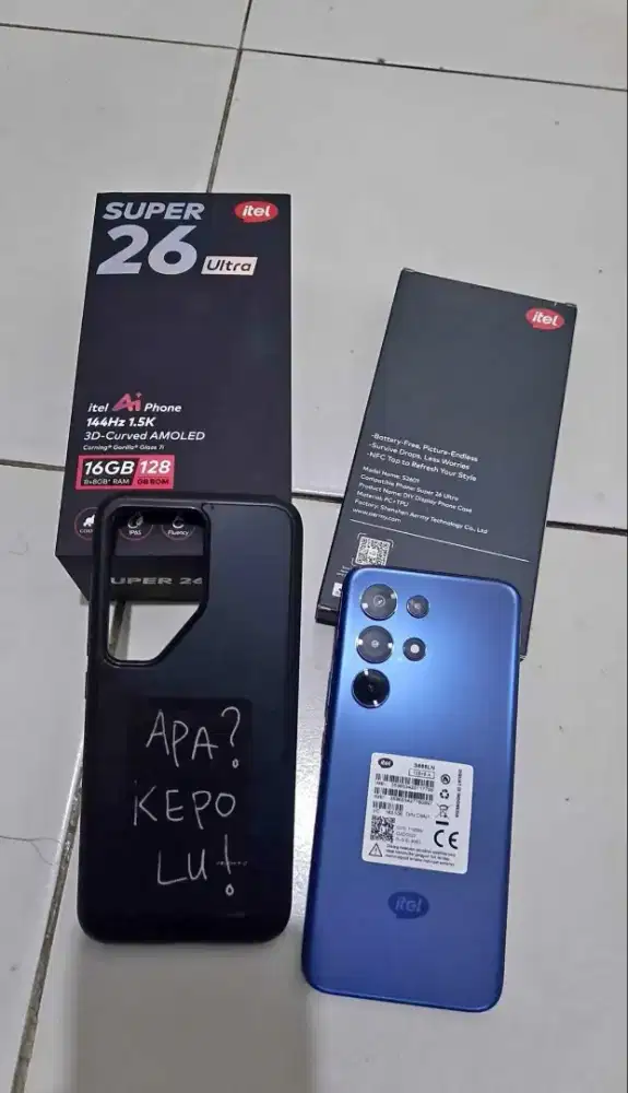 ItEL S26 ultra 3D curved