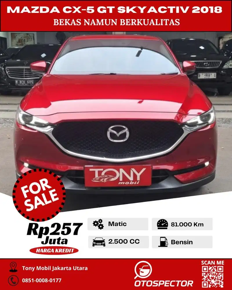 Mazda CX-5 2.5L GT Sunroof 2018