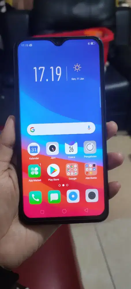 second oppo A7 ram 4/64GB