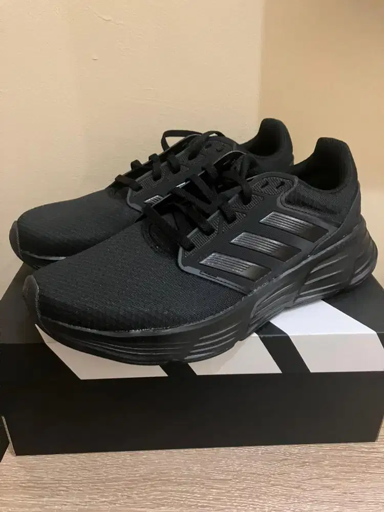 Adidas Running Galaxy 6 Men Black GW4138 size 41 1/3 (US 8)