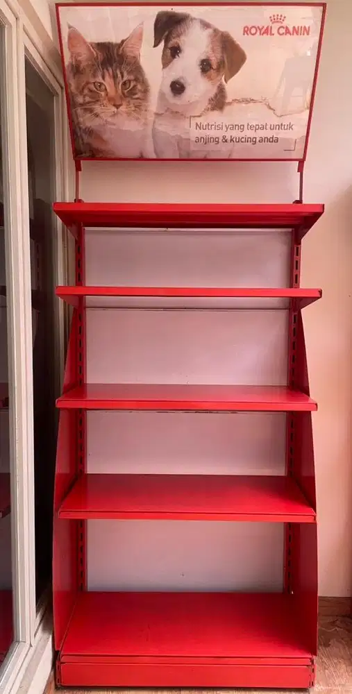 Rak Pet Shop Serbaguna