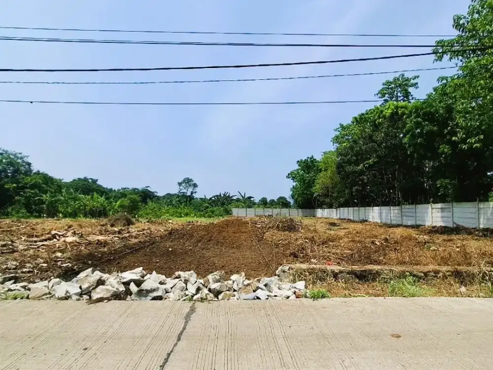 Lokasi Premium! Kavling SHM di Tengah Pemukiman Cisauk