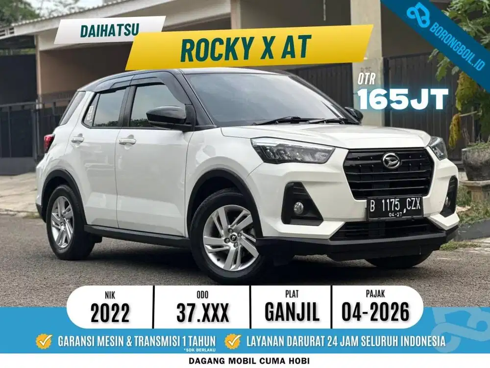 TERMURAH!!ROCKY 1.2 X AT 2022 SIAP PAKAI