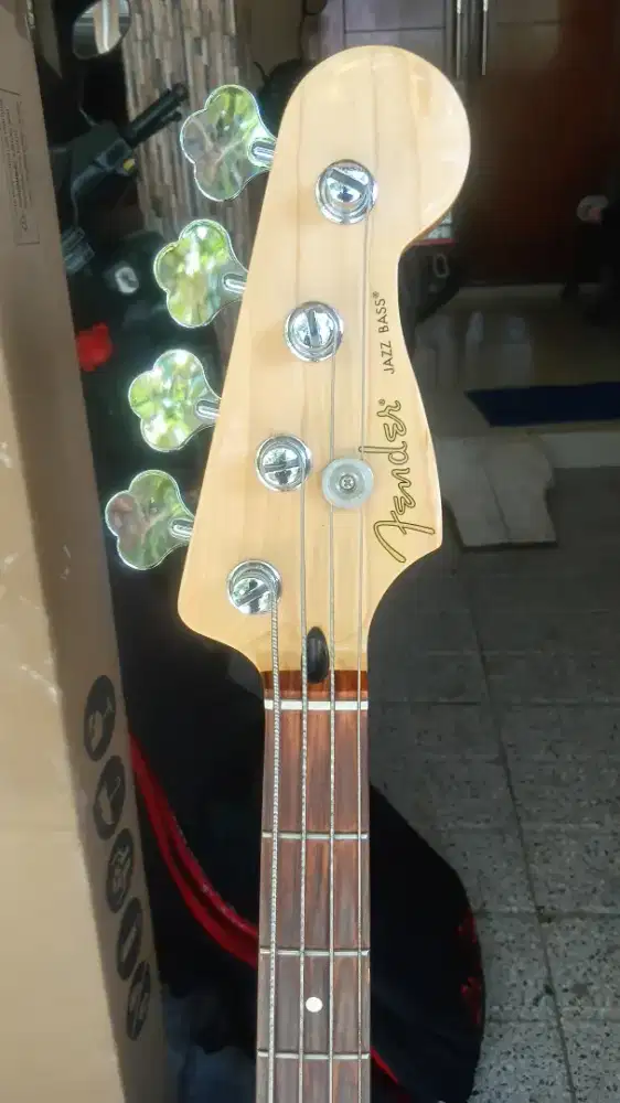 Fender jazz bass mexico original like new masih ada dus spt baru