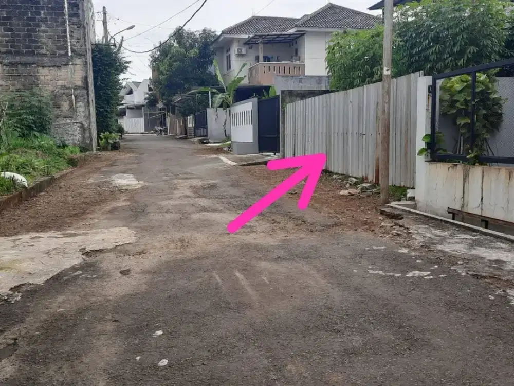 Tanah kavling siap bangun, Kavling Baru Jl Pahlawan Tijan Dekat Taman Cimanggu Kota Bogor