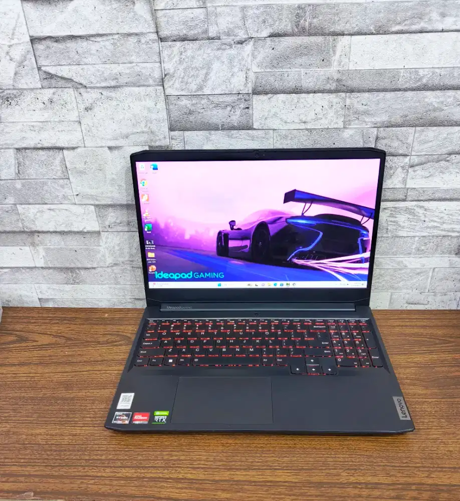 Laptop second lenovo gaming buat render Coding kuliah teknik