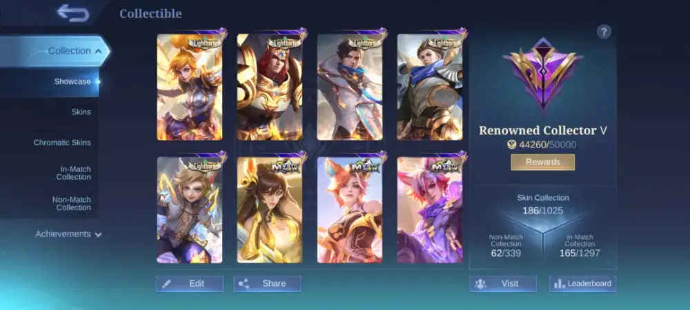 akun ml mobile legend allkos aman akun pribadi