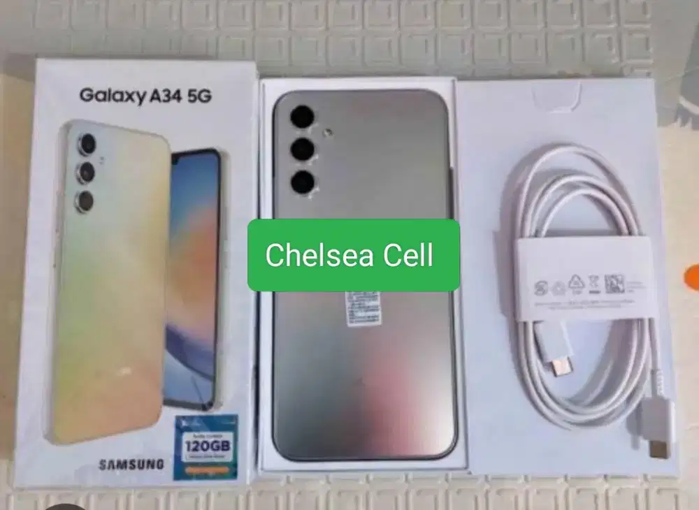 Murah hp Samsung A34 5G 8/128 lkp bs TT
