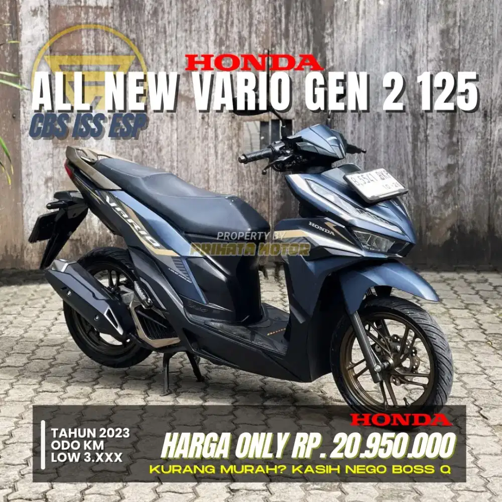 DP 1,8 Jutaan HONDA ALL NEW VARIO 125 GEN 2 2023