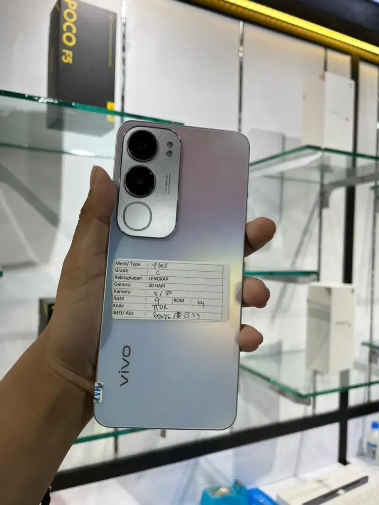 vivo y19s second like new