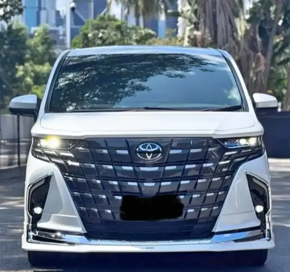 Alphard upgrade modelista