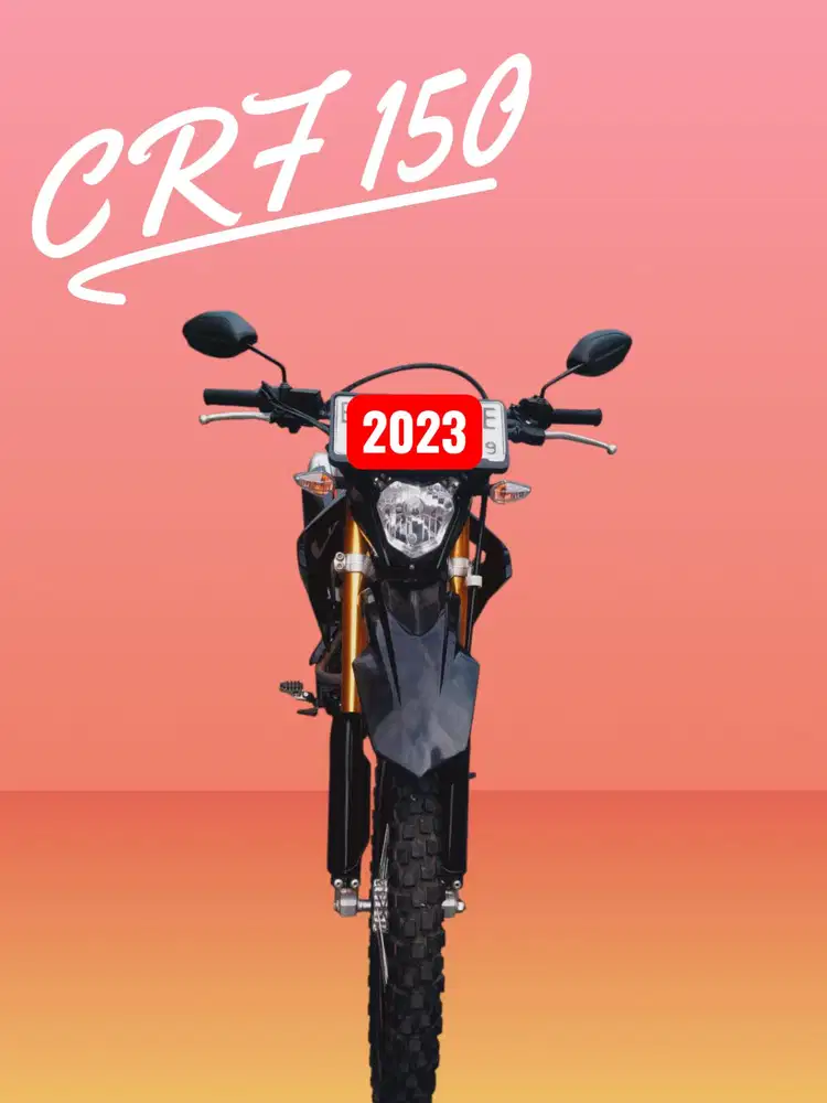 Promo Dp 1.5jt Honda CRF 150 L (Bi jelek ktp luar bs kredit 150L 2023