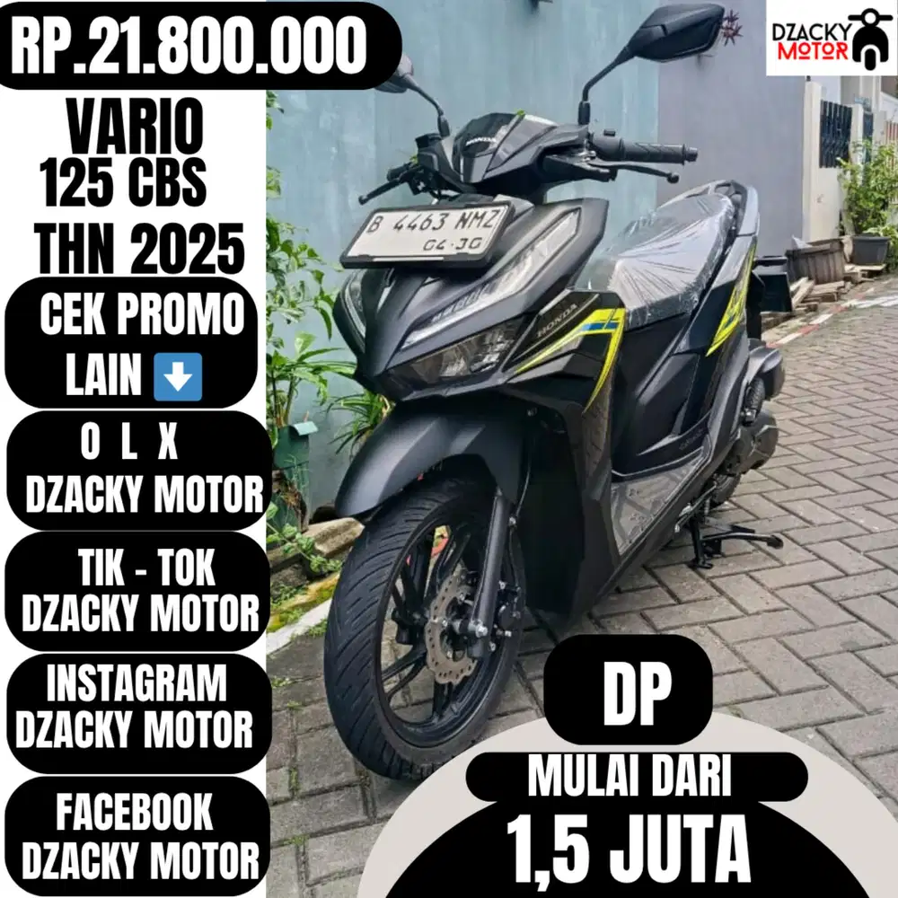 VARIO 125 CBS THN 2025 SECOND LIKE NEW
