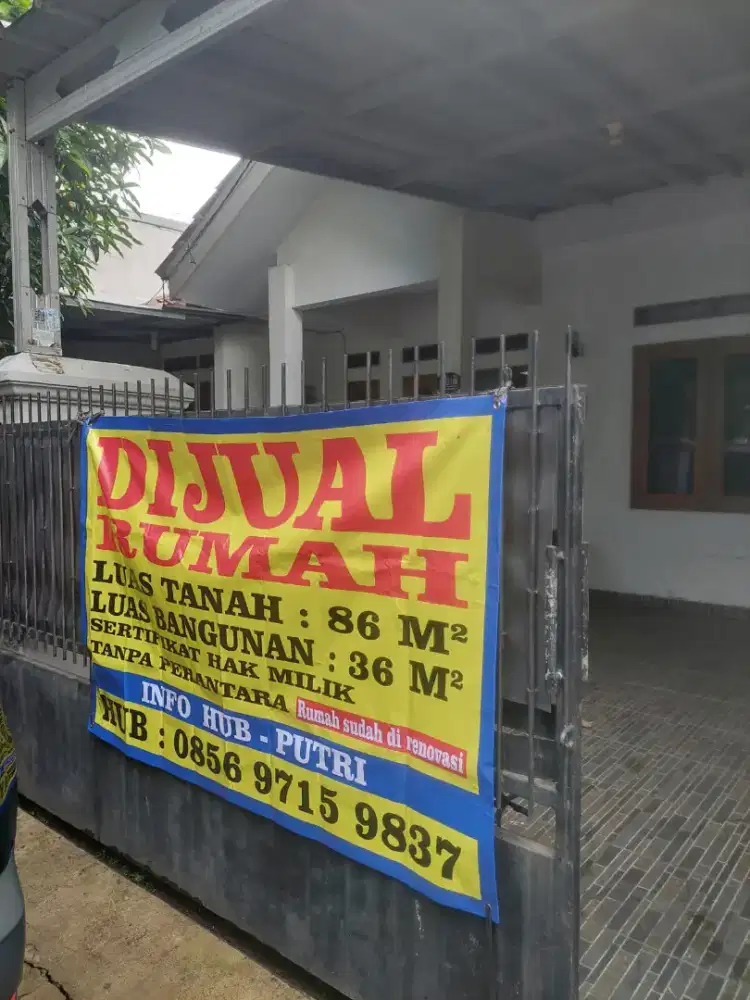 Dijual Rumah 1 lantai
